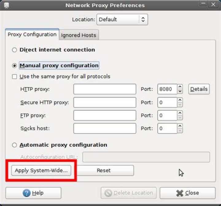 How to check if Network Proxy is really applied?