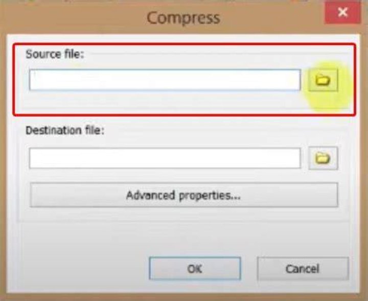 How to compress an ISO file