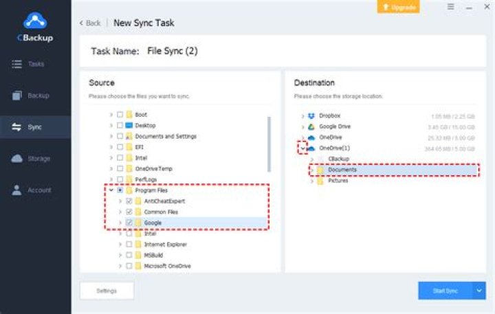 How to configure onedrive to sync Business shared folders