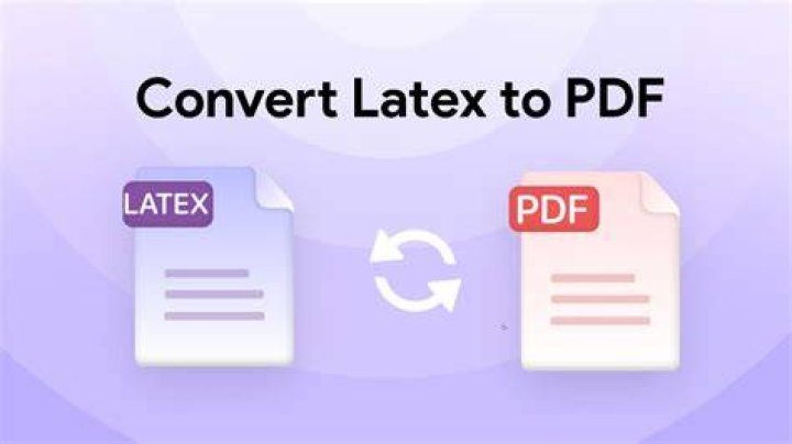 How to convert LaTex to PDF using terminal?