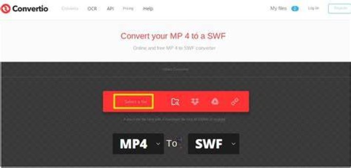 How to convert MP4 to SWF