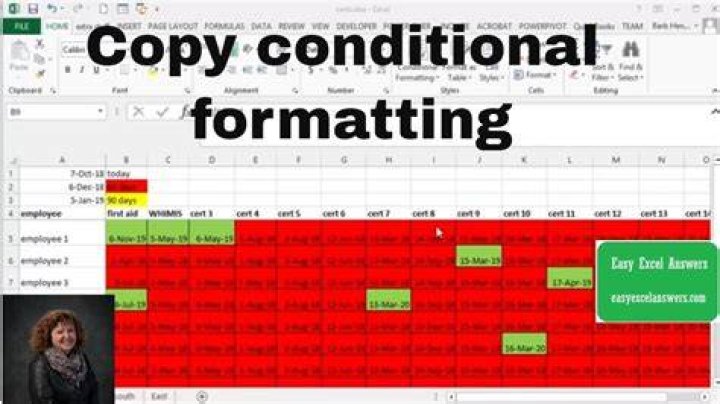 How to copy conditional formating to another Excel Worksheet