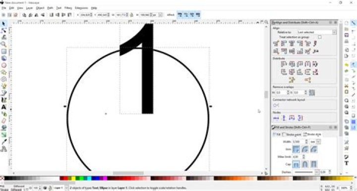 How to create circles with number inside in MS Word?
