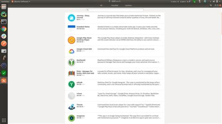 How to display custom installed debian package on 