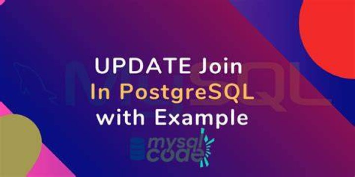 How to do an update + join in PostgreSQL?
