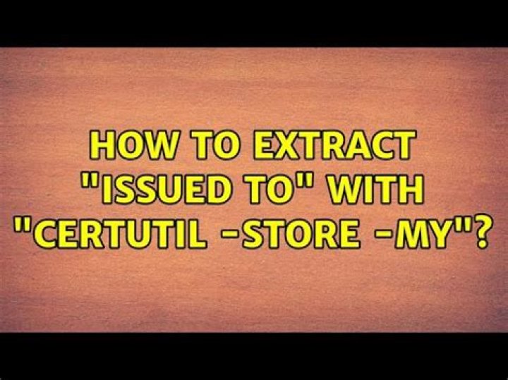 How to extract 
