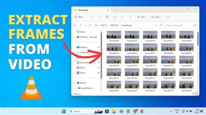 How to extract one frame of a video every N seconds to an image?