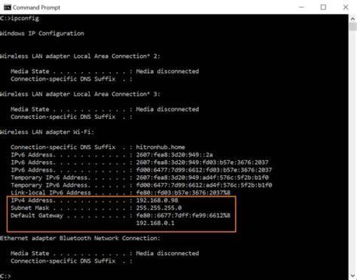 How to fetch the IP address,subnet,gateway and dns servers from ipconfig /all using batch