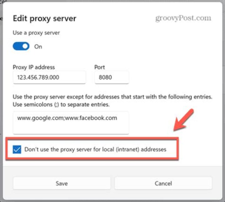 How to force browsers to use proxy server for specific domains such as google.com or facebook.com
