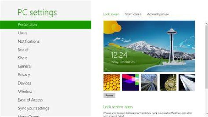 How to get to the Windows 8 Lock Screen on Microsoft Surface?