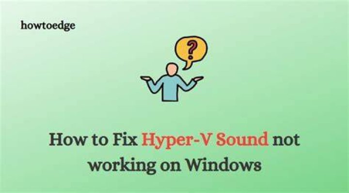 How to get webcam working with Hyper-V?