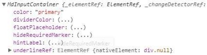 How to hide/delete underline input Angular Material?