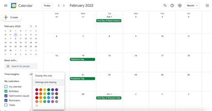 How to hide time slots from Google calendar?