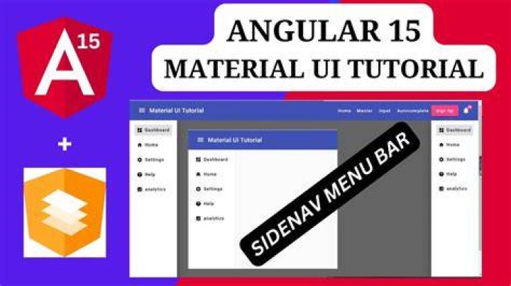 How to implement Sidenav, Header & Footer in angular material?