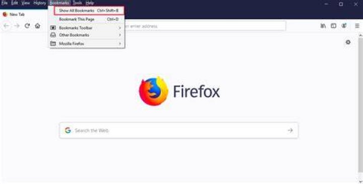How to import bookmarks from HTML in Firefox?