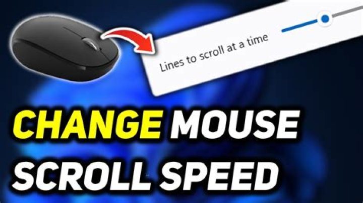 How to increase mouse scroll speed - explained for begginers?
