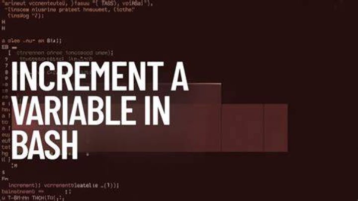 How to increment a variable in bash?