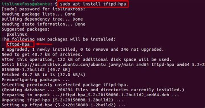 How to install and setup tftp server in Ubuntu 14.10 (utopic)?