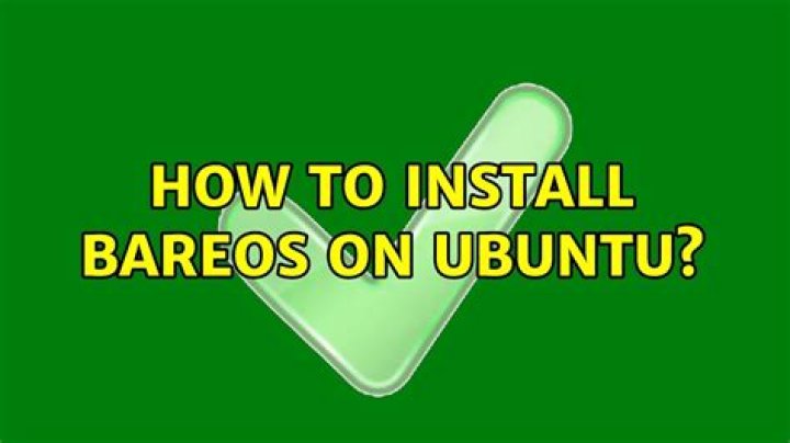 How to install BareOS on Ubuntu?