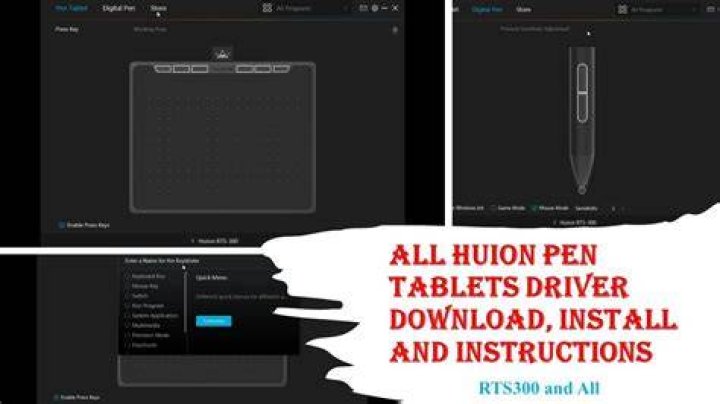 How to install driver for Huion hs610 graphic tablet