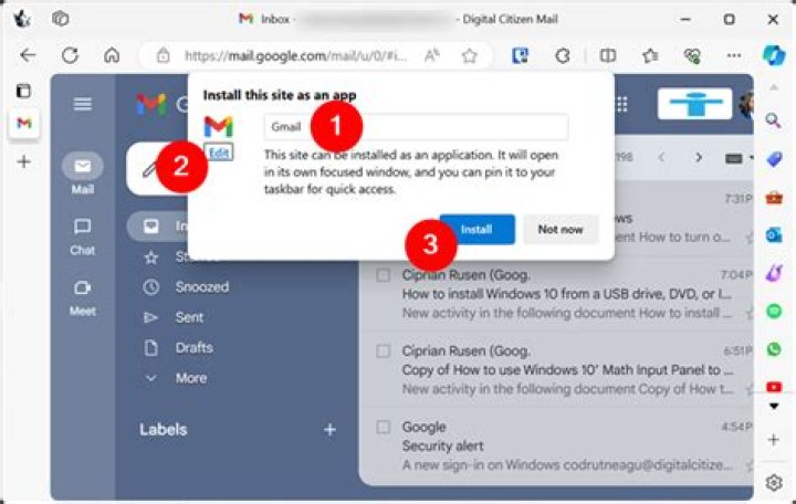 How to install gmail desktop app [closed]