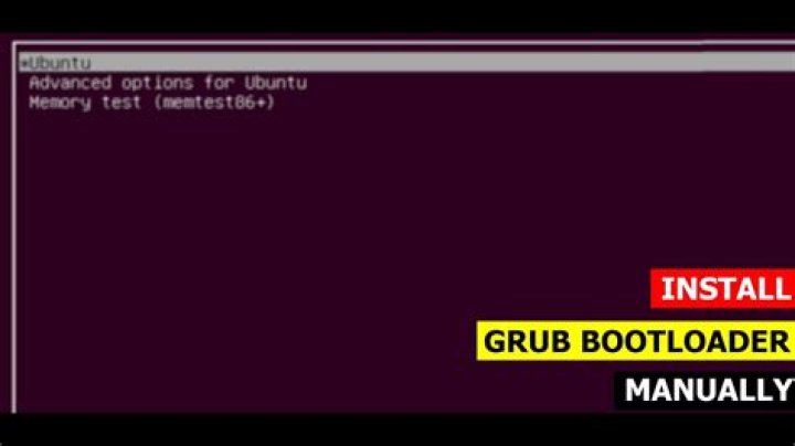 How to install GRUB from inside Windows 7