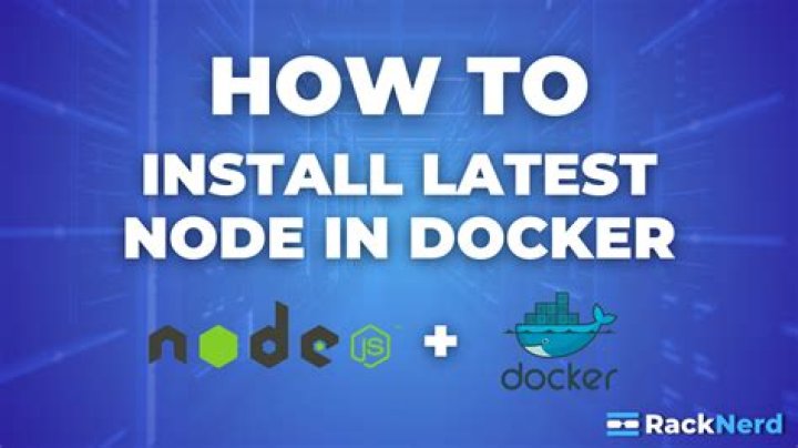 How to install latest node inside a docker container