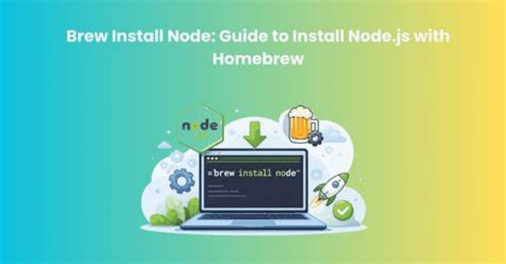 How to install latest version of Node using Brew