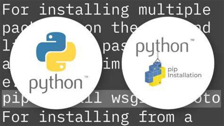 How to install multiple python packages at once using pip 