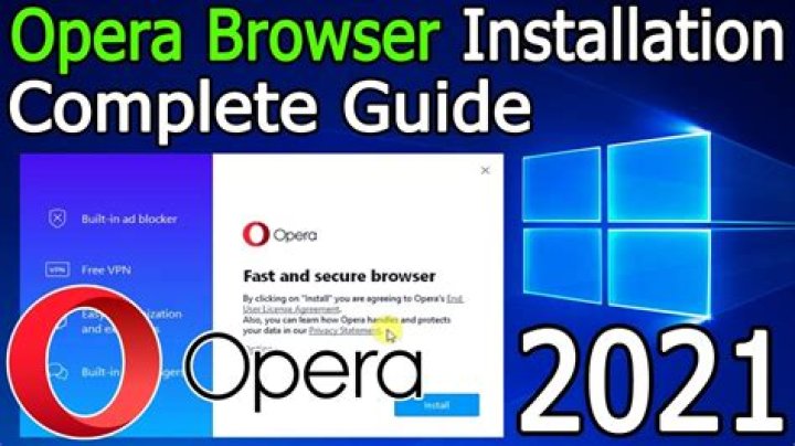 How to install Opera Browser?