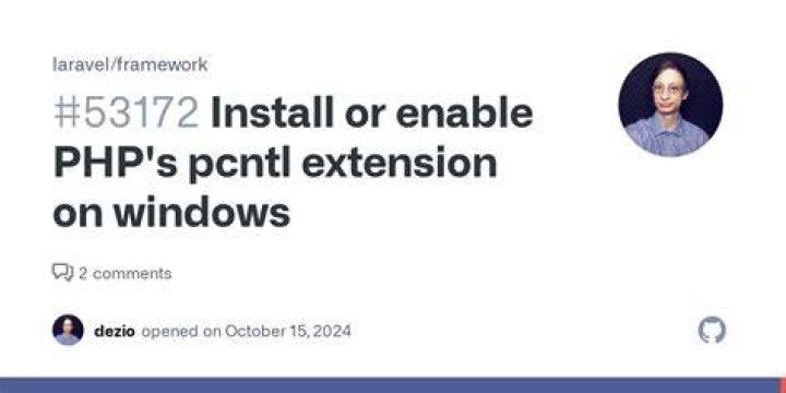 How to install PCNTL extension in Windows?