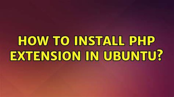 How to install PHP `mbstring` extension in Ubuntu?
