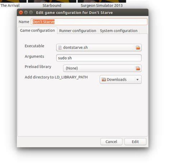 How to launch .sh from third party program?
