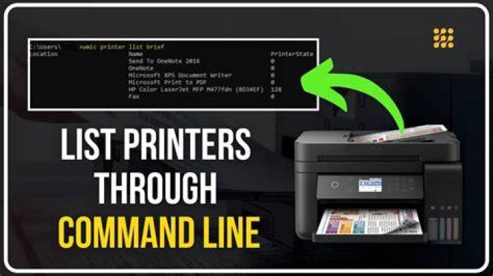 How to list all available printers from terminal?
