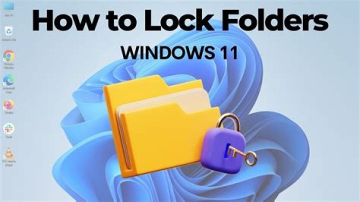 How to lock a file in Windows without changing it or using third party tools?