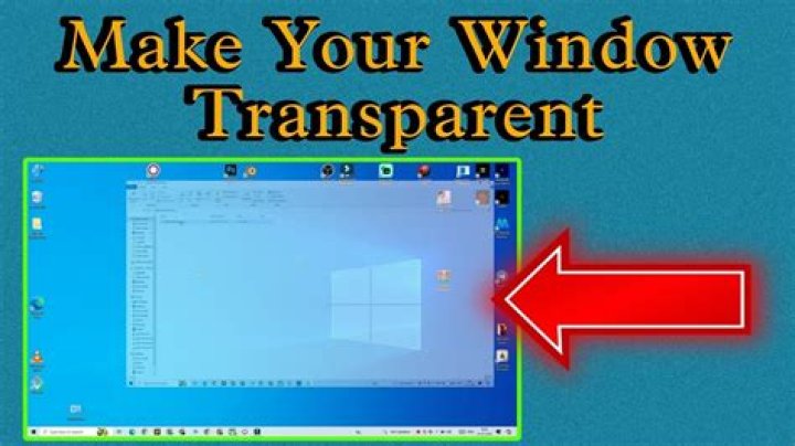 How to make a window transparent in Gnome?