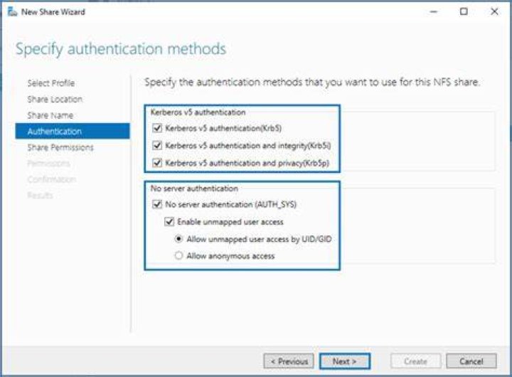 How to map user IDs on an NFS share?