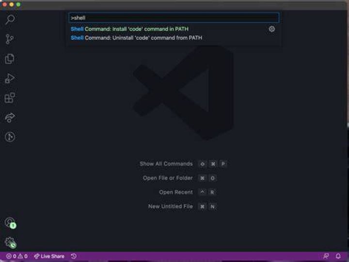 How To Open Visual Studio Code Using Terminal