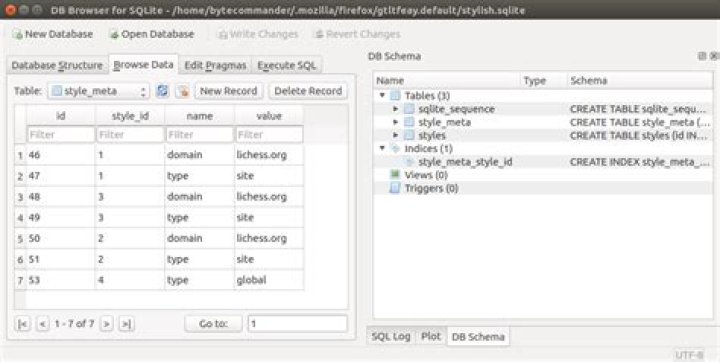 How to properly view a .sqlite file using sqlite?