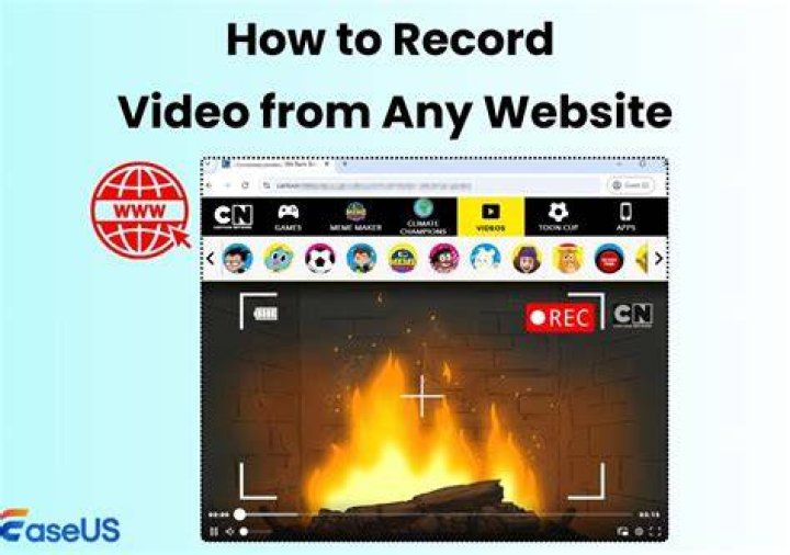 How to Record Web Page as Video with Transparency?