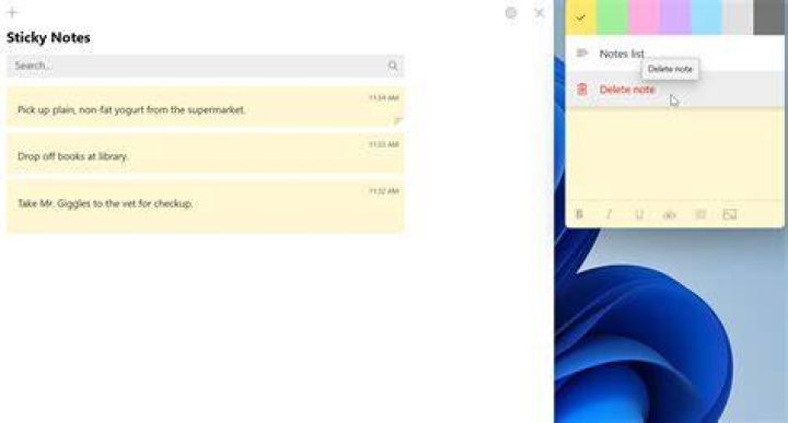 How to remove Windows Sticky Notes from start up with boot