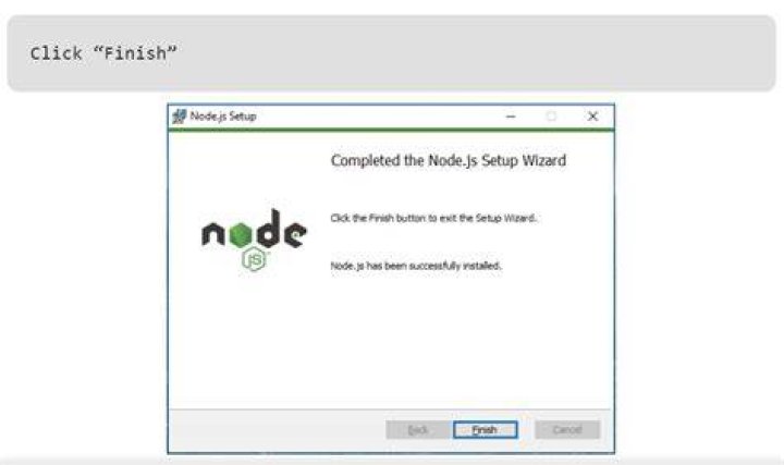 How to run a hello.js file in Node.js on windows?