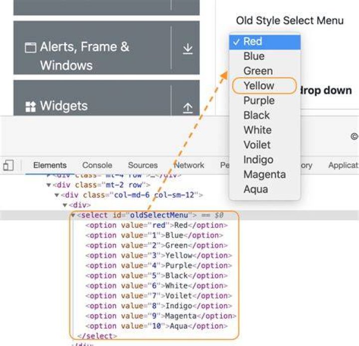 How to select a dropdown value in Selenium WebDriver using Java