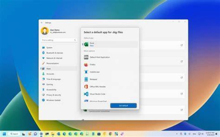 How to set a default desktop environment at system start?