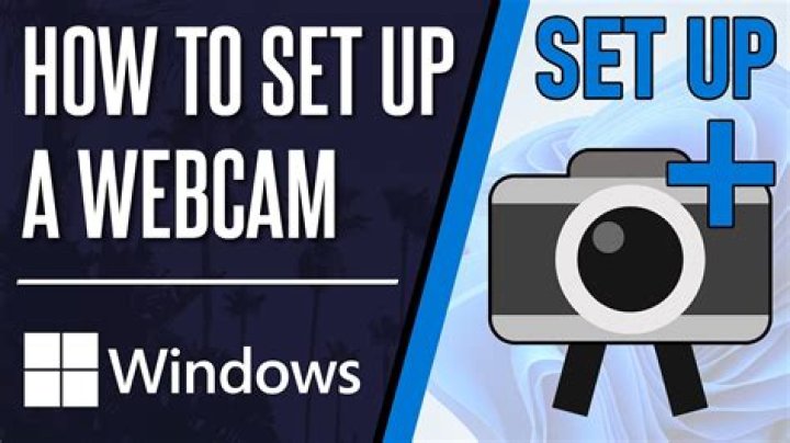 How to set webcam video as desktop background?