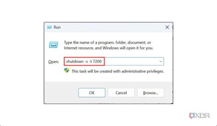 How to shut down the computer after a task has been completed?