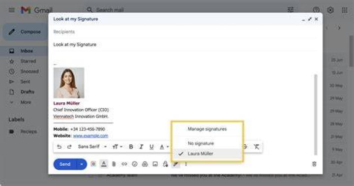 How to sign gmail email with digital signature?