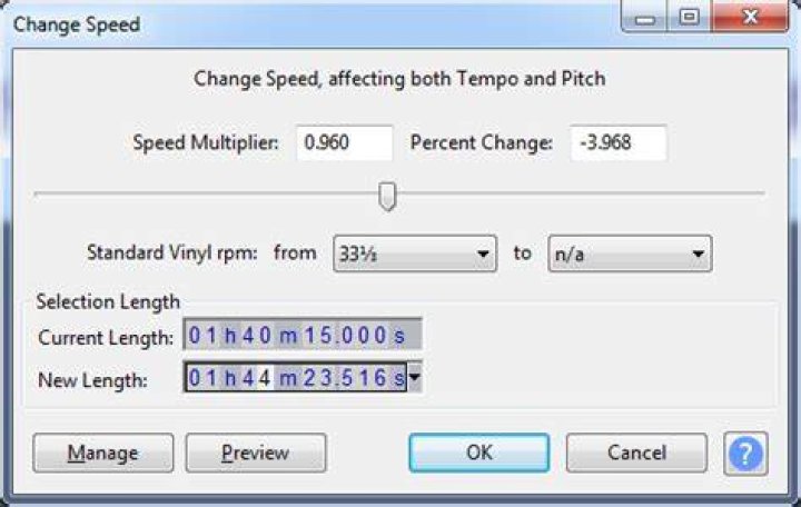 How to stretch a shorter audio track to fit longer video with Audacity