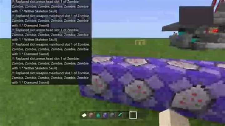How to summon a mob with armor in Bedrock?