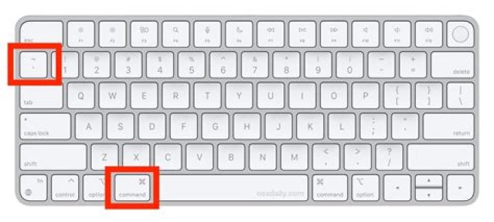 How to switch between two windows of the same application using keyboard